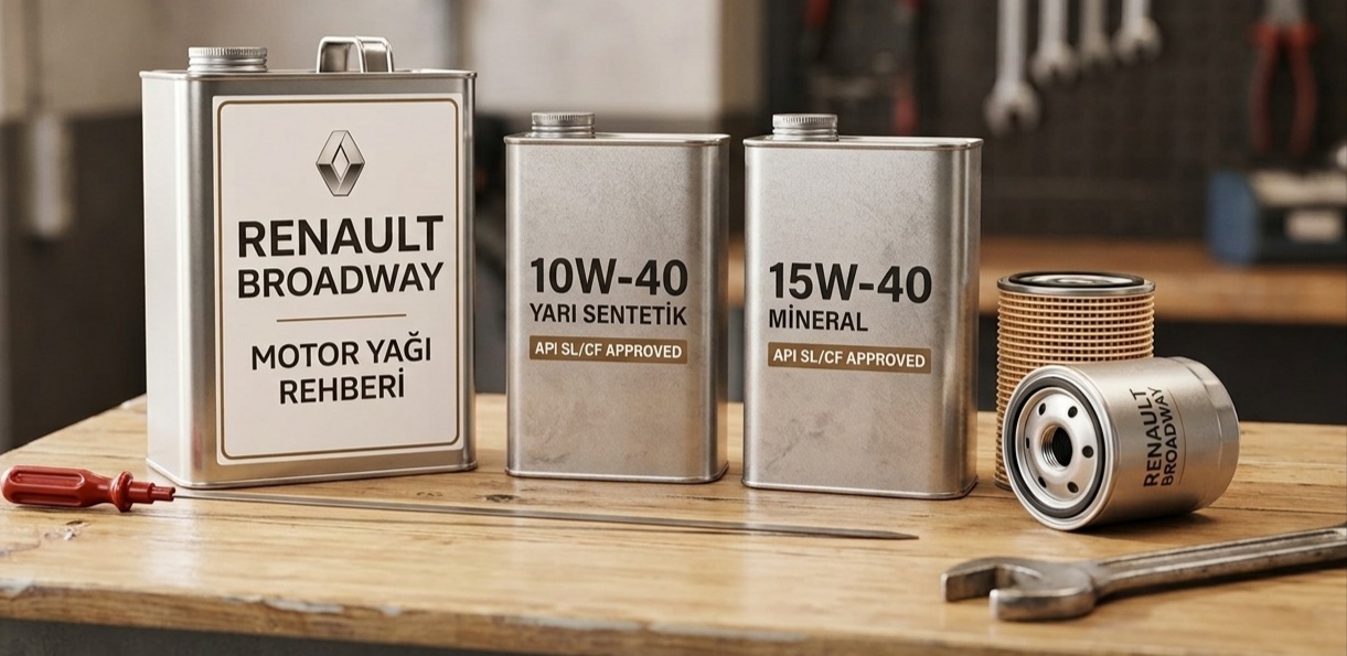 Renault Broadway Hangi Motor Yağını Kullanır? 